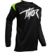 Tricou Copii Atv/Cross Thor Sector Link negru/verde, marime L